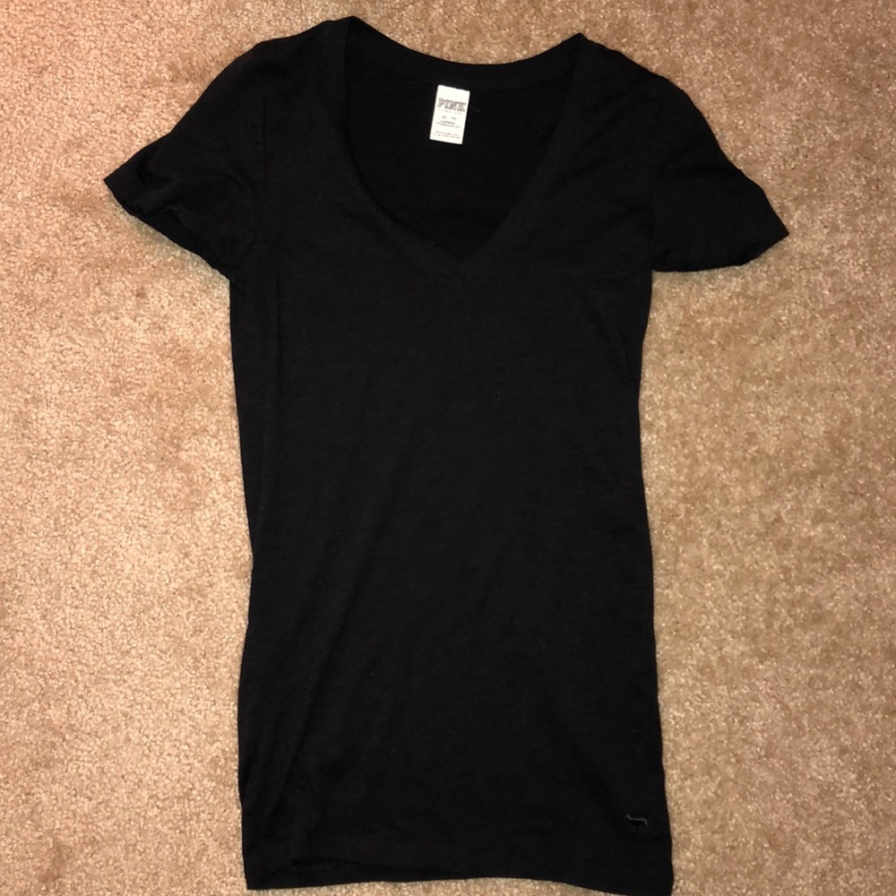 PINK V neck shirt
